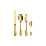 Versailles 18/10 Satin Gold