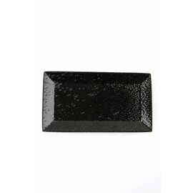 Тарелка прямоугольная 22см, чёрный, BLACK MOSS, Porland
