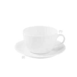 Чашка чайная 440мл, цвет белый, SOLEY, Porland