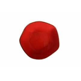 Чаша с волнообразным краем 16cm, Seasons красный, Porland