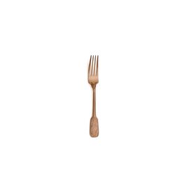 Вилка десертная медная 19 см, Versailles 18/10 Satin Copper, Comas