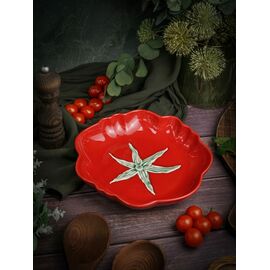 Тарелка глубокая 26 см, Tomato, Casa di fortuna