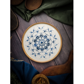 Тарелка мелкая с вертикальным бортом 21 см, Reflect, Pioli