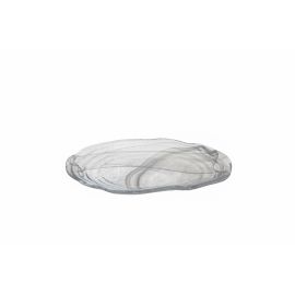 Тарелка овальная 30x14,5 см, h 3 см, стекло, серия Fenice, ArdaCam