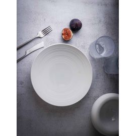 Салатник 800 мл, d 24,5 см, h 5 см, фарфор, Linea, Casa di fortuna