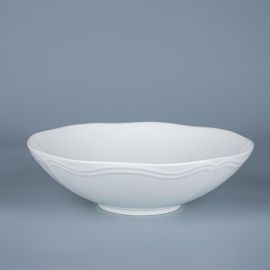 Салатник 1,9 л, d 26 см, h 7,5 см, фарфор, Red Rose, Casa di fortuna