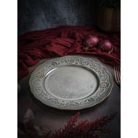 Тарелка мелкая d 26 см, h 2,5 см, фарфор, Vintage, Casa di fortuna