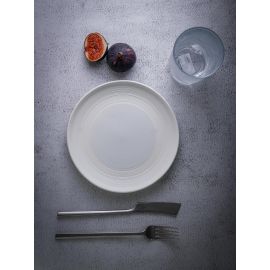 Тарелка мелкая d 19,5 см, h 2,5 см, фарфор, Linea, Casa di fortuna