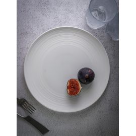 Тарелка мелкая d 26,5 см, h 2,5 см, фарфор, Linea, Casa di fortuna