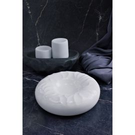 Блюдо "бублик" d 19 см, h 6 см, костяной фарфор, Origami, Casa di fortuna