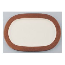 Тарелка овальная с бортом, 32*22см, цвет медный, Legacy Copper, Porland