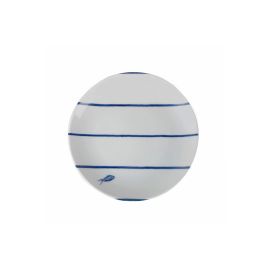 Marine Blue DS.6 Тарелка мелкая 19 см, белый с синим, MARIN BLUE, Porland