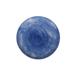 DS.11 Тарелка мелкая 25 см, белый с синим, MARIN BLUE, Porland