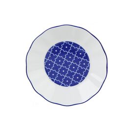 DS.1 Блюдце для чашки армуды, цвет белый с синим, BLUE PASSION, Porland