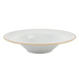 Тарелка глубокая 30 см с полями, Seasons Серый, Porland