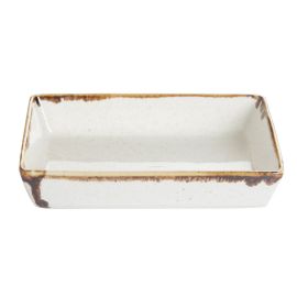 Блюдо прямоугольное 16х10 см h 4 см, Seasons Желтый, Porland