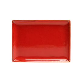Блюдо прямоугольное 18х13 см, Seasons Красный, Porland