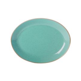 Блюдо овальное 36х27 см, Seasons Бирюзовый, Porland
