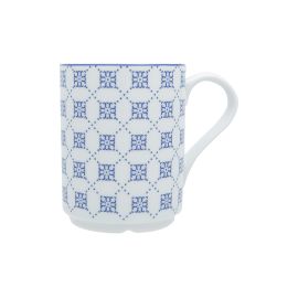 DS.2 Кружка с ручкой 345 мл, цвет белый с синим, BLUE PASSION, Porland