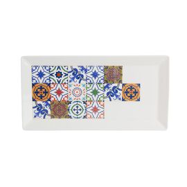 Тарелка прямоугольная 32х17 см, TILES, Porland