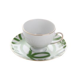 DS.1 Кофейная пара 80 мл (чашка с ручкой, блюдце), MOROCCO, Porland