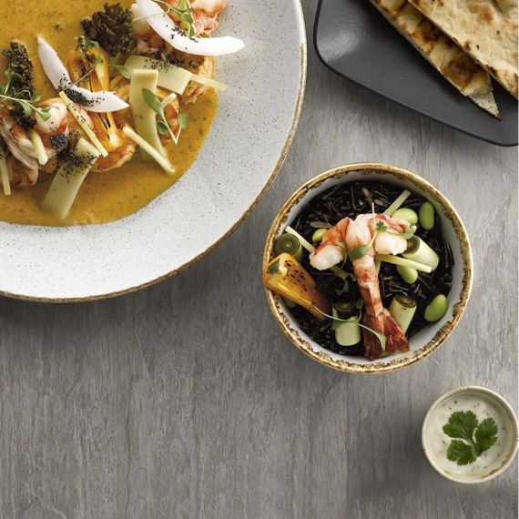 Тарелка глубокая 26 см безбортовая, Seasons Бежевый, Porland, изображение 8