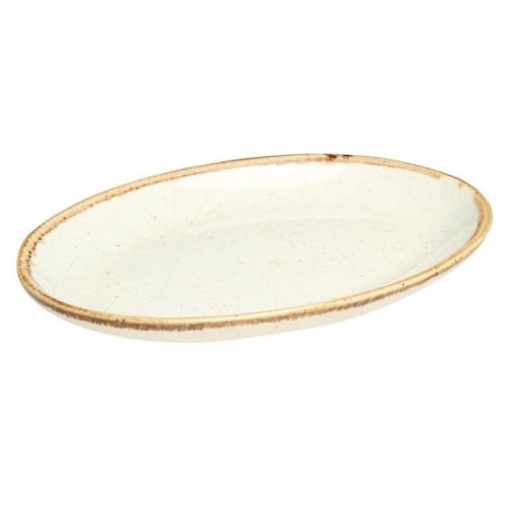 Блюдо овальное 18х14 см, Seasons Бежевый, Porland, изображение 5
