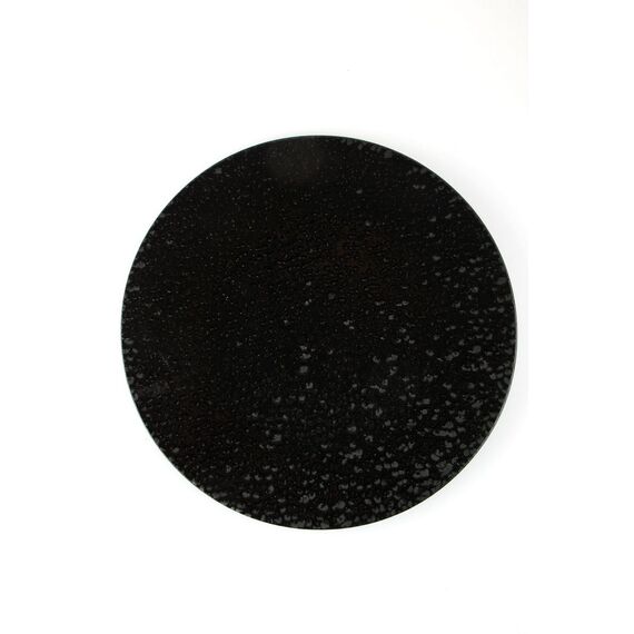 Тарелка плоская 31см, чёрный, BLACK MOSS, Porland
