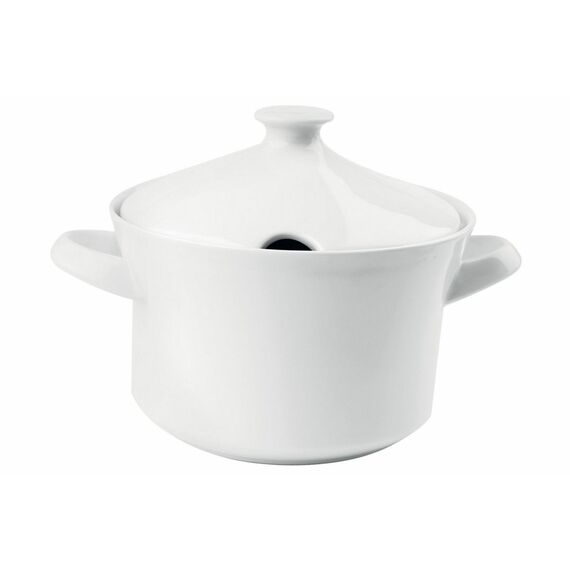 Супница с крышкой, 3л, белая, LEBON, Porland