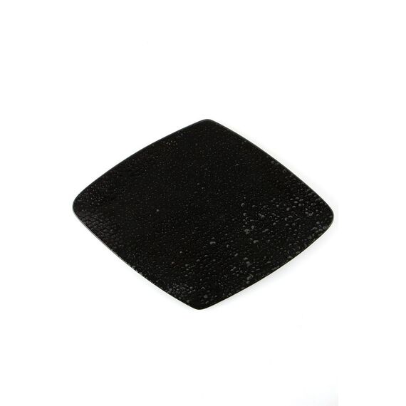 Тарелка "ромб" 34см, чёрный, BLACK MOSS, Porland