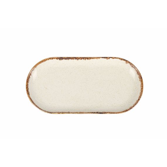 Блюдо овальное 30х15 см, Seasons Бежевый, Porland, изображение 3