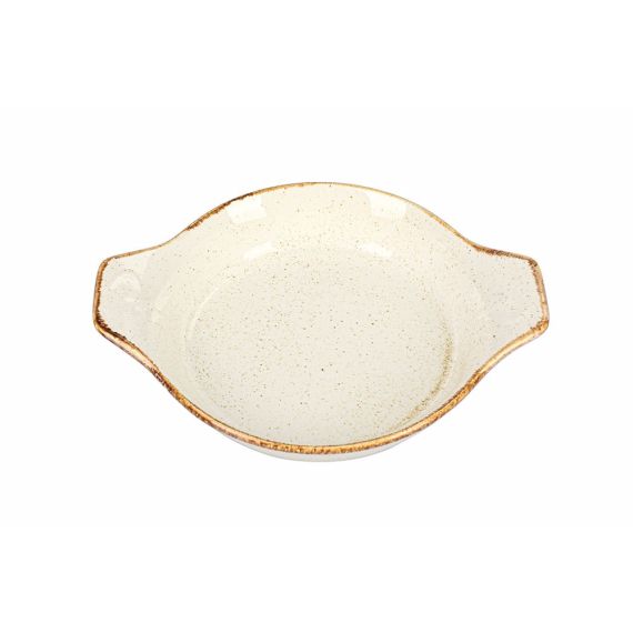 Форма для запекания d 17 см h 4 см (L c ручками 22 см), Seasons Бежевый, Porland, изображение 4