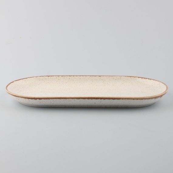 Блюдо овальное 30х15 см, Seasons Бежевый, Porland, изображение 6