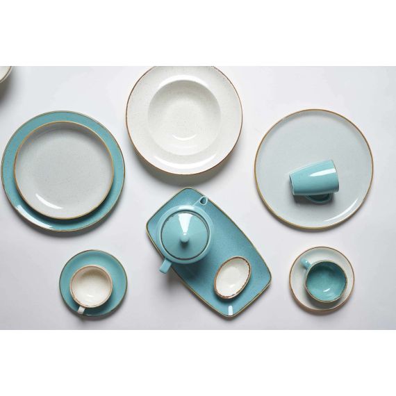 Тарелка 30 см безбортовая, Seasons Бежевый, Porland, изображение 6