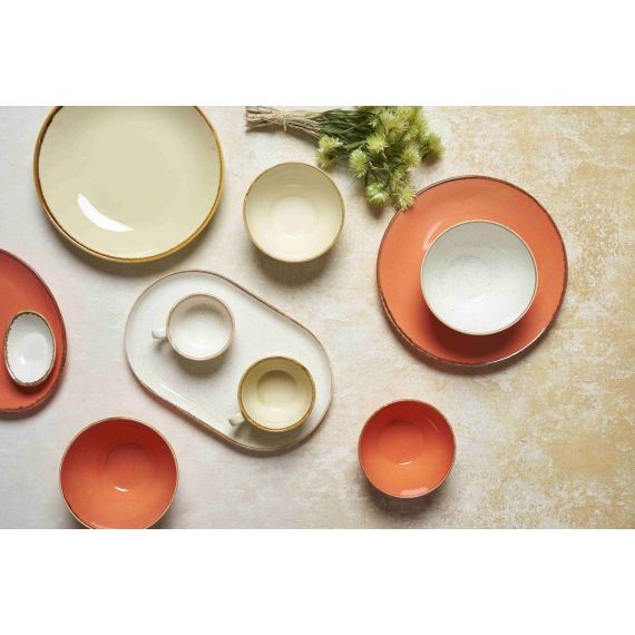 Тарелка 30 см безбортовая, Seasons Бежевый, Porland, изображение 5