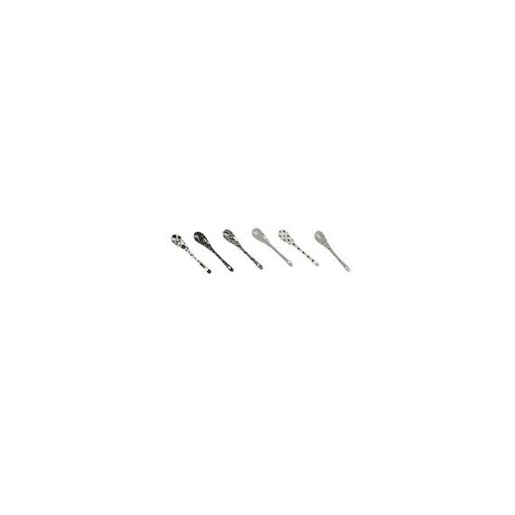 Mix&match black spoon 13cm - 6шт.