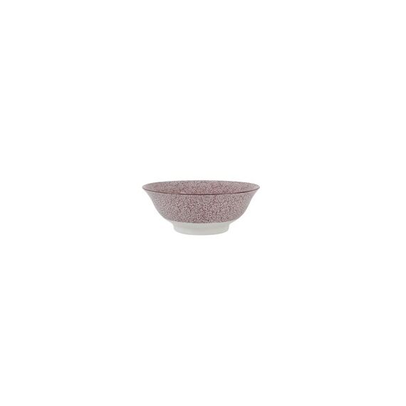 Old fashion damson color bowl 20cm