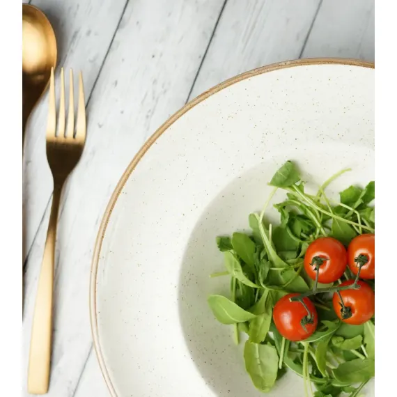 Набор глубоких тарелок для пасты 25 см, 500 мл, 2 шт, Seasons Бежевый, Porland, изображение 7