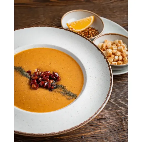 Набор глубоких тарелок для пасты 25 см, 500 мл, 2 шт, Seasons Бежевый, Porland, изображение 12