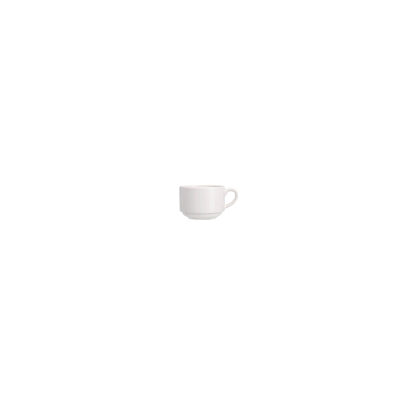 Чашка кофейная 85 мл, WHITE, Pioli
