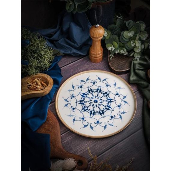 Тарелка мелкая с вертикальным бортом 24 см, REFLECT, Pioli, изображение 4