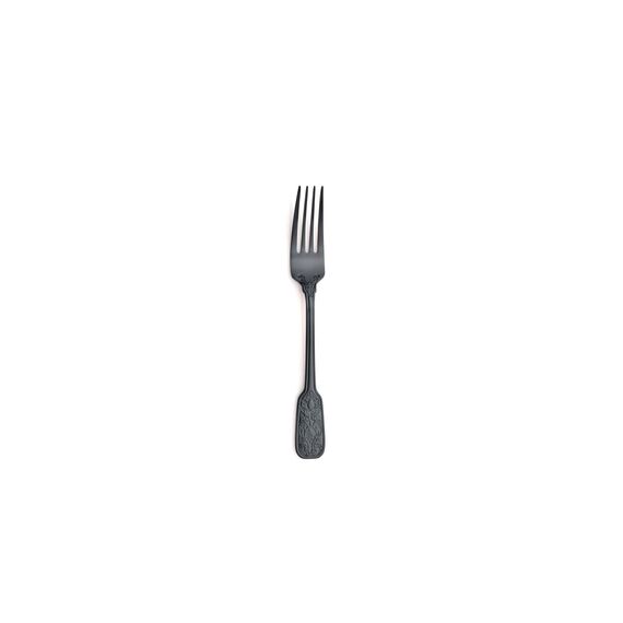 Вилка десертная, черная 19 см, Versailles 18/10 Satin Black, Comas