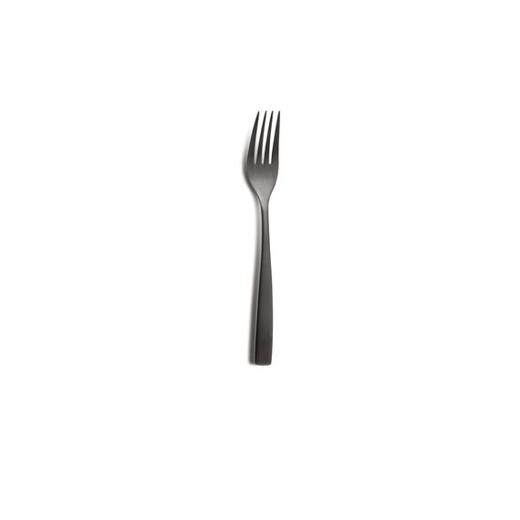 Вилка десертная черная 18,5 см, BCN COLORS Black, Comas