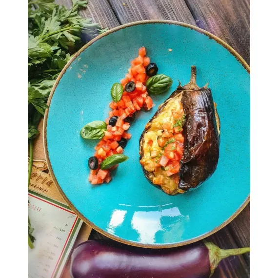 Набор обеденных тарелок 24 см, 4 шт Seasons Бирюзовый, Porland, изображение 14