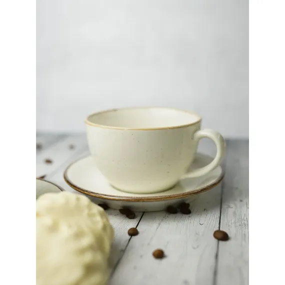 Набор чайных пар 340 мл, 2 шт., Seasons Бежевый, Porland, изображение 5