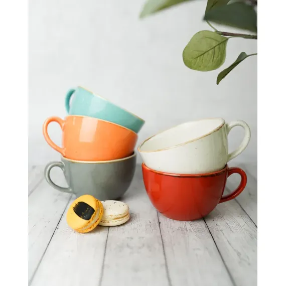 Набор чайных пар 340 мл, 2 шт., Seasons Бежевый, Porland, изображение 9