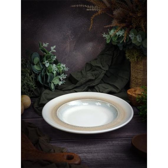 Тарелка глубокая для пасты 25 см с полями, VENUS, Pioli, изображение 3