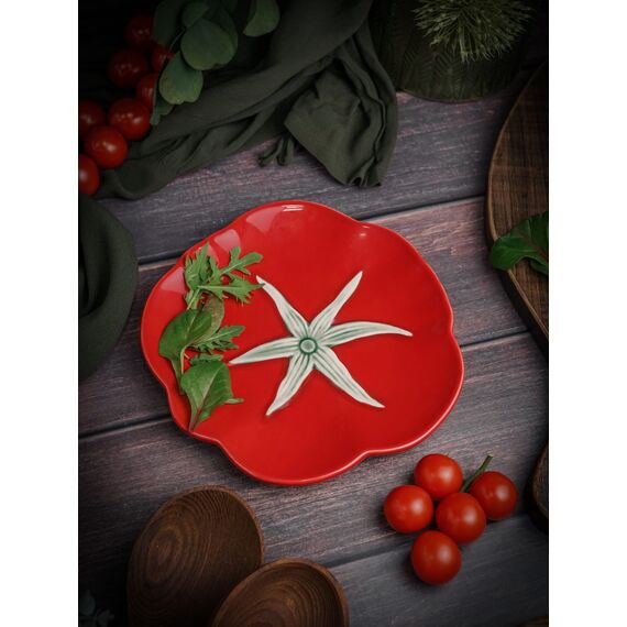 Тарелка 21 см, Tomato, Casa di fortuna