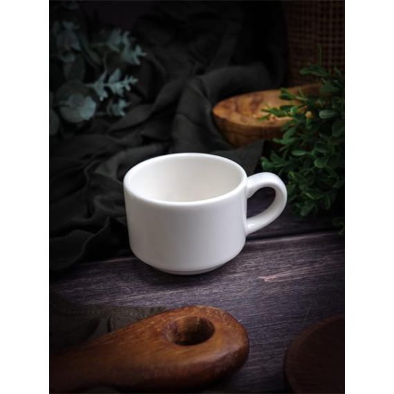 Чашка кофейная 85 мл, WHITE, Pioli, изображение 2