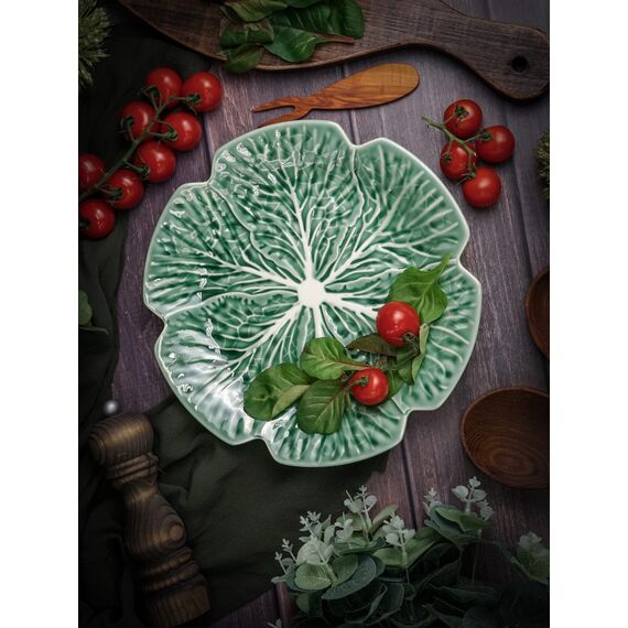 Тарелка 26,5 см, Cabbage, Casa di fortuna